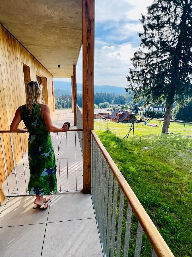 Family 2 Bedroom Ski&Bike Apartment With Terrase ヤンスケー・ラーズニェ エクステリア 写真